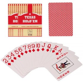 Resim Weather Forecast Kırmızı Jumbo Plastik Su Geçirmez Jumbo Blackjack iskambil Oyun Kağıdı cin385kr 