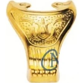 Resim SKY Toptan Pati Sandık Ayağı, Kutu Ayak 4,5 cm - Sarı, 1 Adet 