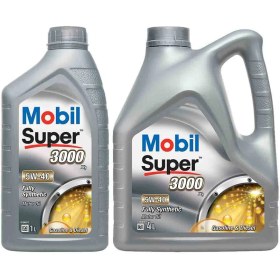 Resim Mobil Super 3000 X1 5W40 Motor Yağı 4 L + 1 L ( Üretim Yılı: 2023 ) 