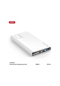 Resim Pr229 22.5w Pd Hızlı Fast Type-c Usb-c / Usb-a Çift Çıkışlı 10000 Mah Powerbank Şarj Aleti Beyaz 