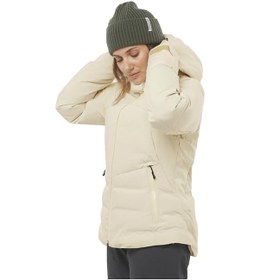 Resim Salomon Salomon Kadın Kayak Montu Alpenflow Down Beyaz 14608 Beyaz 