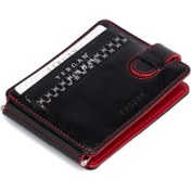 Resim Siyah Deri Unisex Kredi Kartlık - S1KK00001637-I13 