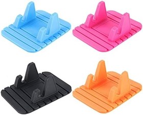 Resim Microcase Araç Gövde Üstü Kaydırmaz Silikon Ped Telefon Tutucu - AL3654 (Pembe) 