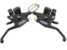 Resim SHIMANO DEORE ST-M510 FREN VİTES KOLLARI V FREN UYUMLU 3*9 (27 VİTES) 