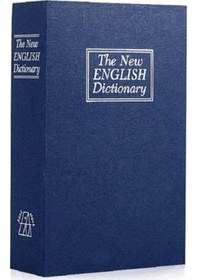 Resim Mobgift Kitap Görünümlü Anahtarlı Gizli Kasa Kumbara Lacivert 