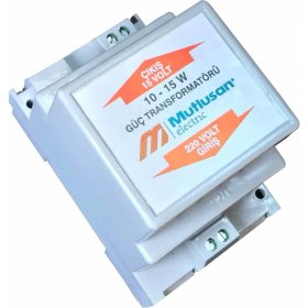 Resim Mutlusan Zil Trafosu 15 V. / 15 W. 