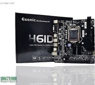 Resim ESONIC H61DA1 LGA1155 2-3. NESİL DDR3 HDMI VGA M.2 mATX ANAKART 