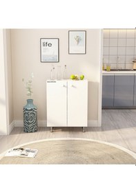 Resim Juno 60'lık Çok Amaçlı Kiler Dolabı Beyaz 