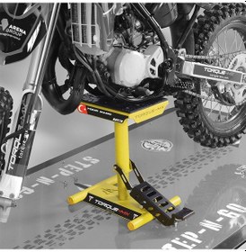 Resim Torque-MX Motosiklet Kaldırma Sehpası HS4 Sarı 