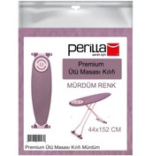 Resim Perilla Premium Ütü Masasına Özel Delikli Extra Süngerli Ütü Masası Kılıfı-mürdüm 