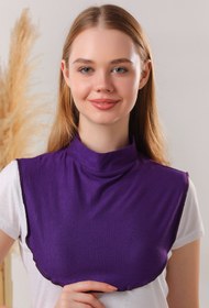 Resim Melodi Scarf Kadın Tesettür Boyunluk Mor 