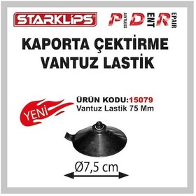 Resim Lastik Vantuz 75mm Pdr 