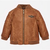Resim Mayoral Erkek Bebek Kahverengi Deri Mont 