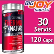 Resim Bigjoy Thermonator Ripped 120 Caps Thermojenik Mix Karnitin İçeri 