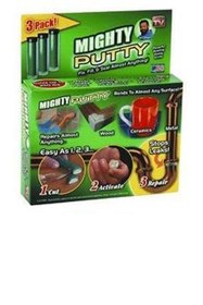 Resim Bundeba Mighty Putty Yapıştırıcı Macun Ahşap Cam Seramik Su Borusu Sızdırmaz Yapıştırma Tamir Macunu Yama 