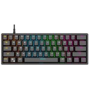 Resim Xindoker Bajeal 61 Tuşlu Rgb Aydınlatmalı Mekanik Oyun Klavyesi - Mavi Switch, Kompakt Tasarım, Windows/mac/linux Uyumlu 
