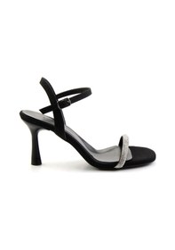 Resim Mat Siyah Kadın Sandalet K05527012038 Mat Siyah 