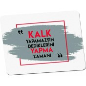 Resim Panorama Ajans Motivasyon Sözlü Tasarım Mouse Pad 
