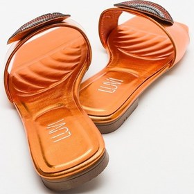 Resim Luvishoes Yavn Turuncu Taşlı Kadın Terlik Turuncu 
