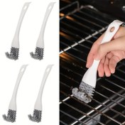 Resim 1 adet, Yaratıcı Temizlik Fırçası, Barbekü Izgarası Temizlik Fırçası, Boşluk ve Kör Açı Temizlik Fırçası, Mutfak Ocak Lavabo Fırın Masaüstü Temizlik Fırçası, Güçlü Lekeleri Çıkarma, Temizlik Malzemeleri, Temizlik Araçları, Okula Dönüş Malzemeleri 