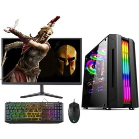 Resim Zeiron Vulcan Lite X60 Intel Core i5 3470 16GB 500GB + 240GB SSD GT730 Freedos 18.5" Masaüstü Bilgisayar 