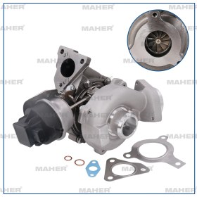 Resim Turbo A4 / A5 / A6 / Q5 2004-2016 Caga-cagb-cagc-cjca-cjcb-cmea 2.0 Tdi 03l145701d 
