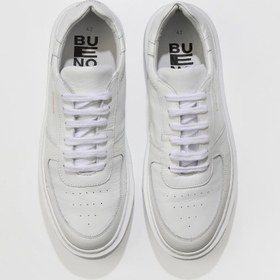 Resim Bueno Shoes Beyaz Flotter Deri Erkek Spor Ayakkabı 01mu10405 
