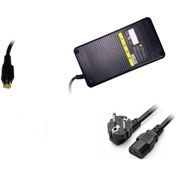 Resim Clevo 19V 11.57A 220W 4 Pin Laptop Notebook Adaptör Laptop Şarj 