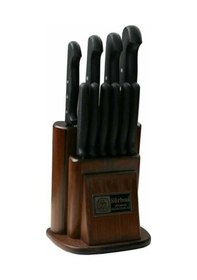 Resim 61500e Mutfak Bıçak Seti 10'lu Ahşap Standlı 