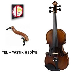 Resim Rösler VLA-9 3/4 Keman Set (Yastık ve Tel Hediyeli) 