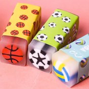Resim 3 Adet Spor Topu Silgiler - Basketbol, Fut ve Voleybol Şekilleri Canlı Takım Renkli Tasarımlarla - Eğlenceli Sınıf Ödülleri, Evde Eğitim Malzemeleri & Spor Temalı Doğum Günü Hediyeleri, Öğrenci Teşvikleri, Dayanıklı Kauçuk, Okul Hediyesi 