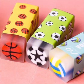 Resim 3 Adet Spor Topu Silgiler - Basketbol, Fut ve Voleybol Şekilleri Canlı Takım Renkli Tasarımlarla - Eğlenceli Sınıf Ödülleri, Evde Eğitim Malzemeleri & Spor Temalı Doğum Günü Hediyeleri, Öğrenci Teşvikleri, Dayanıklı Kauçuk, Okul Hediyesi 