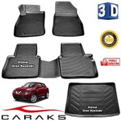 Resim Juke 3D Havuzlu Paspas+Bagaj Havuzu Alt 2015-2020 Arası N11.10005 