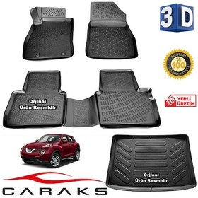 Resim Juke 3D Havuzlu Paspas+Bagaj Havuzu Alt 2015-2020 Arası N11.10005 