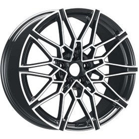 Resim EMR-A338-05 9.5x19"-5x120 ET30 72.6 Gun Metal Diamond Jant (4 Adet) 