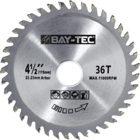 Resim Elmas Ahşap Kesme Testeresi Taşlama Makinesi 115X22 mm 