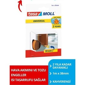 Resim Tesamoll Genel Amaçlı Kapı-zemin Arası Köpük, Kahverengi, 1m X 38mm Diğer 