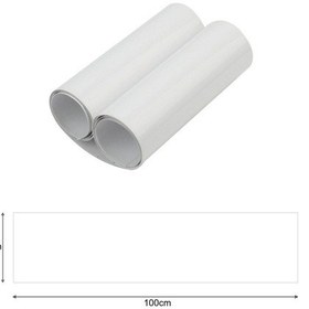 Resim Jeehugo Araç İç Dekor Koruyucu Filmi - Şeffaf Vinyl, Kirlenmeyi Engeller, 10x100cm Boyutunda 