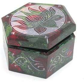 Resim Obsidian Taşı Kutu Model 4 