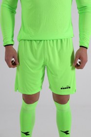 Resim Diadora Elite Futbol Kaleci Şortu Neon Yeşil 
