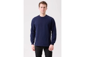 Resim Pamuklu Sweatshirt Kışlık Erkek Süveter Galanthus Basic Rahat Kesim Günlük Iş Kullanımı Için 