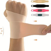 Resim 1 Adet Ultra İnce Esnek Bileklik - Ayarlanabilir Kapatma, Badminton, Tenis, Basketbol için Çok Fonksiyonlu Spor Destek - Erkek ve Kadınlar için Unisex Tasarım, Çok Renk Seçeneği (Mavi/Bej/Pembe/Beyaz/Yeşil/Kırmızı) - Doğum Günü, Anneler Günü, Babalar Günü, Egzersiz Ekipmanı, Çok Yönlü Aksesuar, Esnek Malzeme, Aktif Yaşam Tarzı İçin İdeal Hediye 