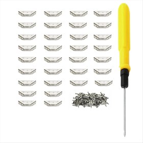 Resim Dadata Evrensel Paslanmaz Çelik Mobilya Köşe Konnektörü Küçük Köşe Dolabı Duvar Dolabı 3 Taraflı Köşe Brace (Yurt Dışından) 