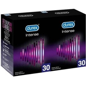 Resim Durex Intense Uyarıcı Jelli ve Tırtıklı Prezervatif 2 x 30'lu 