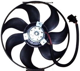 Resim Skoda Octavia 1996 2000 Radyatör Fanı Motorlu 7Kanat (Bosch Tipi) 6X095-9455A 
