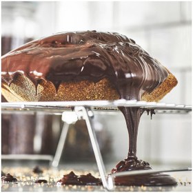 Resim IKEA Soğutma Tepsisi, Paslanmaz Çelik MeridyenDukkan 39x28 cm Katlanır Servis-Sunumluk Soğutma Rafı 