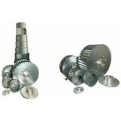 Resim Çap 250 Boy 122 Delik 24 Mm Sol Yön Radyal Fan Pervanesi 