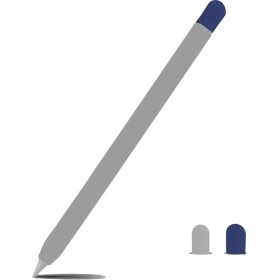 Resim NovStrap Apple Pencil 1 Nesil Kılıf Apple Pencil 1 Silikon Koruma Kılıfı 