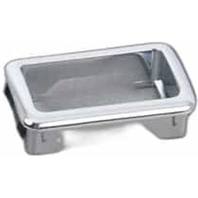 Resim Bmw Cam Düğme Çerçevesi Tekli - Chrom - E36 61312268901 