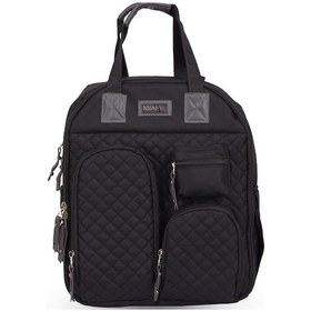 Resim Kraft Lapis Anne Bebek Bakım Sırt Çantası Siyah Siyah 